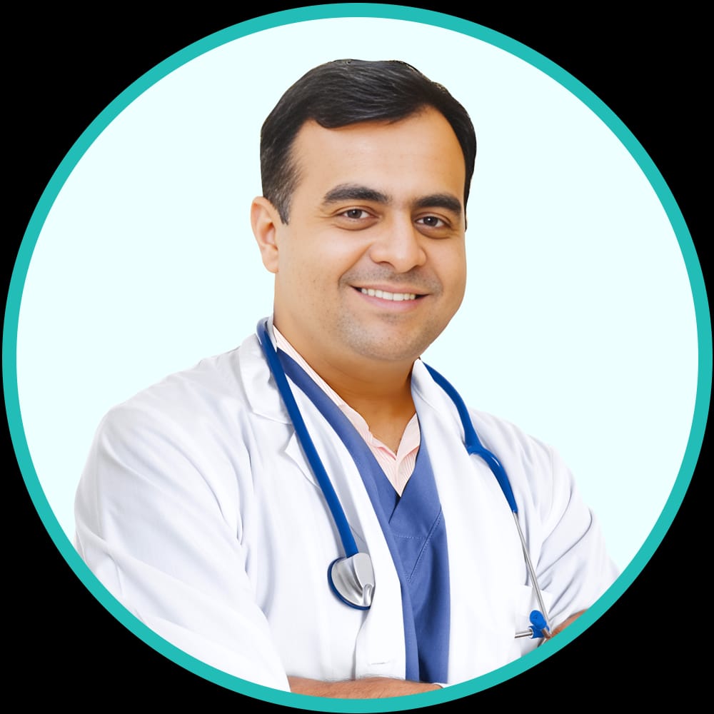 Dr. Akshay Gandhi, a leading orthopedic surgeon at Gandhi Hospital Aurangabad.