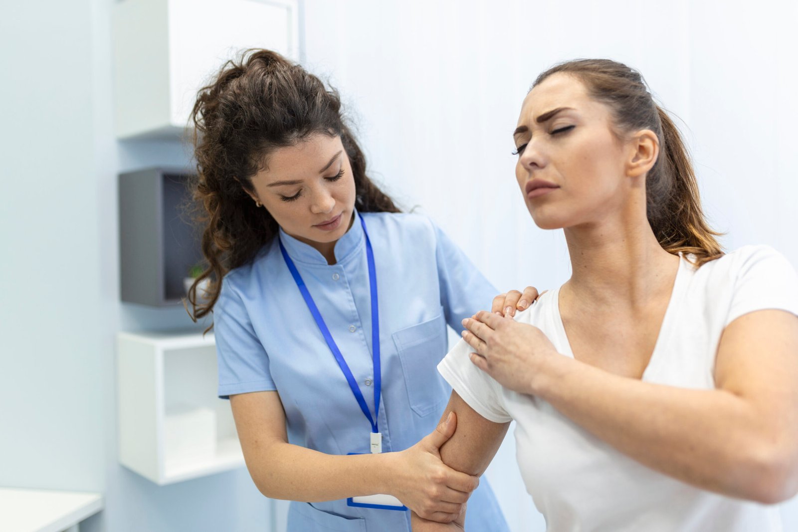 Doctor working to understand and alleviate patient's pain